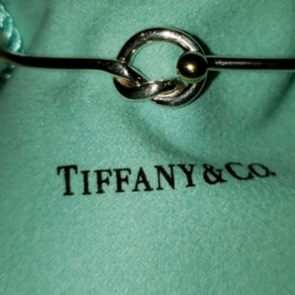Tiffany & Co. Silver and Gold Knot Bracelet - Picture 3 of 4